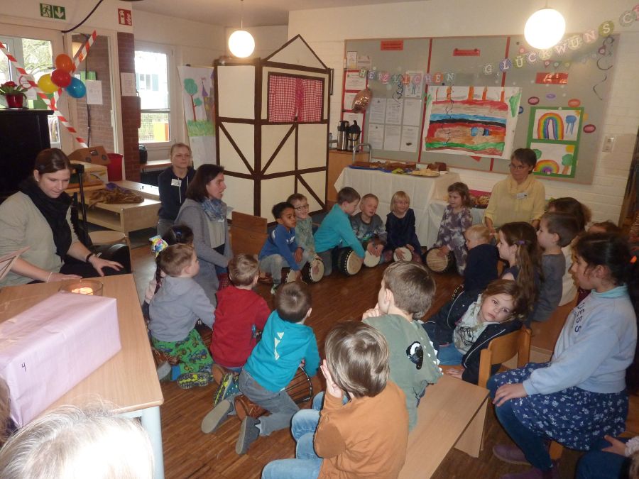 Der Bertgerus-Kindergarten feiert sein Jubiläum